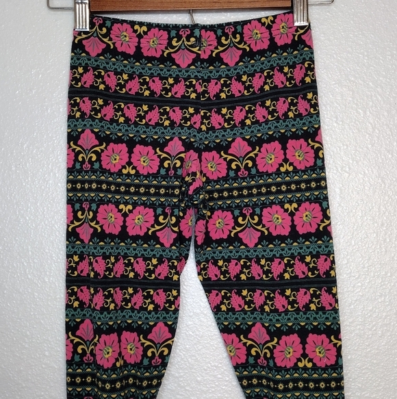 Matilda Jane Elastic Waist Floral Ruffle Bottom Pants Size 8 - Picture 5 of 11